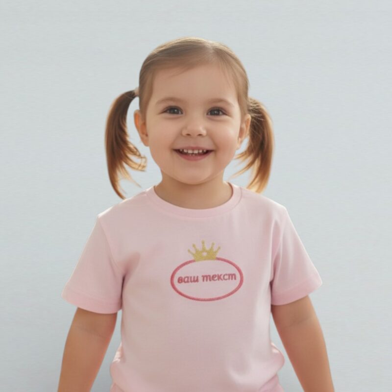 Футболка для дівчинки "Принцеска"